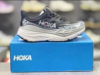 کفش مدل Hoka طوسی خاکستری زیره ویبرام اورجینال وارداتی ویتنام مستر