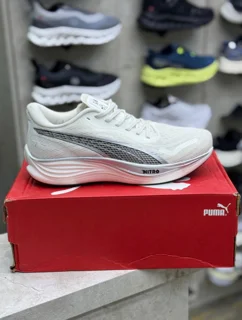 کفش مدل Puma پوما سفید خط سیاه رانینگ اورجینال وارداتی ویتنام مستر