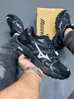 کفش مدل Mizuno مشکی کامل نرم و راحت اورجینال وارداتی ویتنام مستر