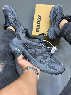 کفش مدل Mizuno طوسی زیره نرم و راحت اورجینال وارداتی ویتنام مستر