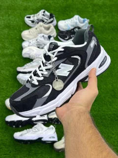 کفش مدل New Balance 350 مشکی لوگو سفید اورجینال وارداتی ویتنام مستر