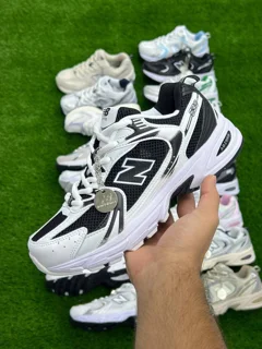 کفش مدل New Balance 350 سفید مشکی اورجینال وارداتی ویتنام مستر