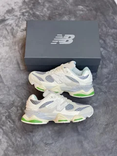 کفش مدل New Balance 9060 کرم طوسی اورجینال وارداتی ویتنام مستر